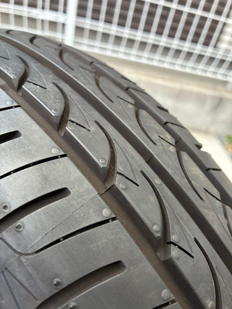 送料込み155/65r14ヨコハマ　ブルーアース4本セットバリ山