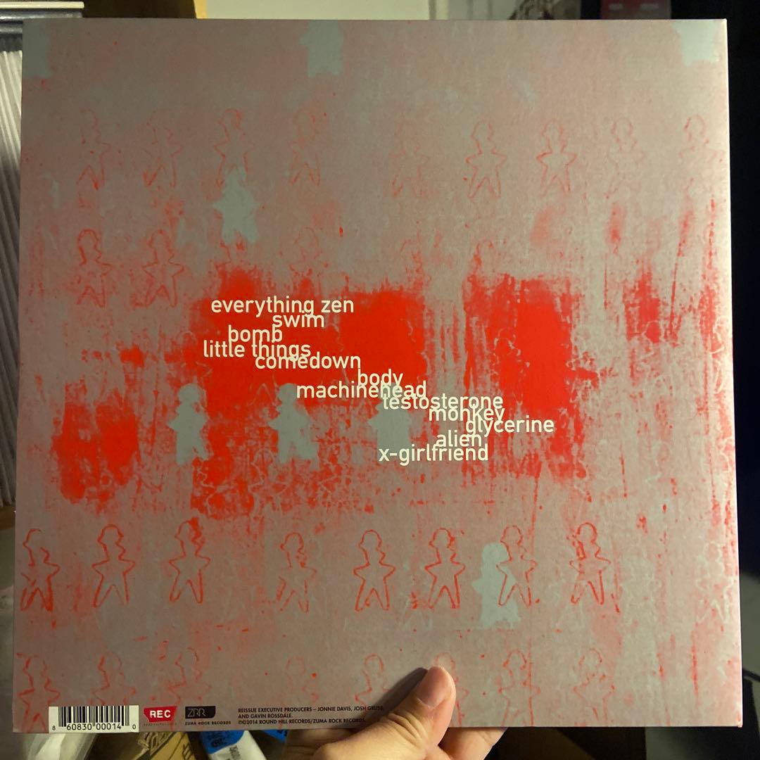 Bush - sixteen stone クリアレコード