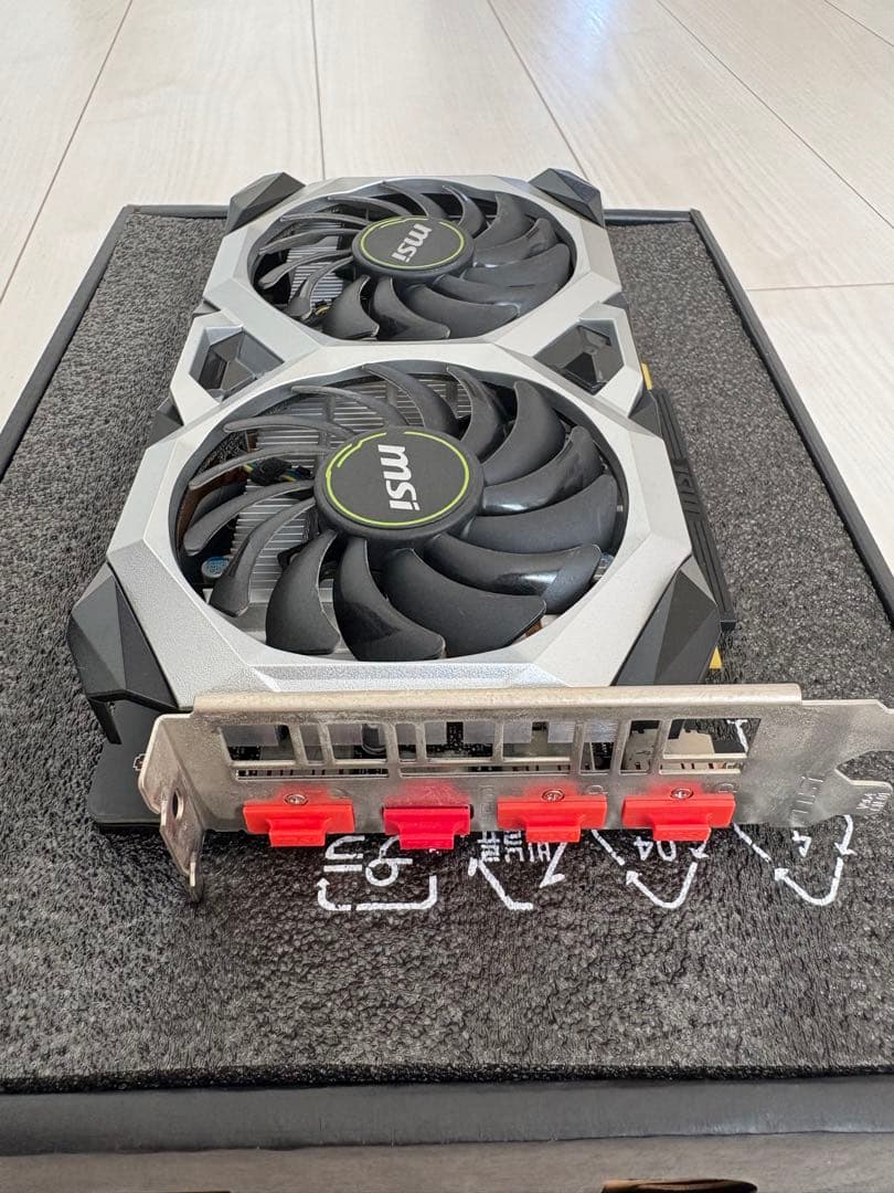 MSI GTX 1660 SUPER VENTUS XS OC 動作確認済み