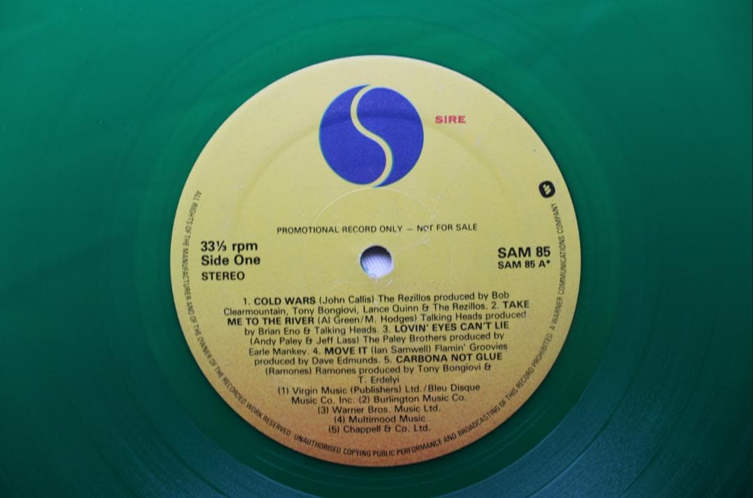Sire Records Only 400 Copies Rare ラモーンズ