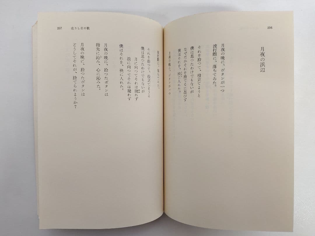 ワイド版 岩波文庫 55『 中原中也詩集 』大岡昇平 編 大きな活字で余裕の読書