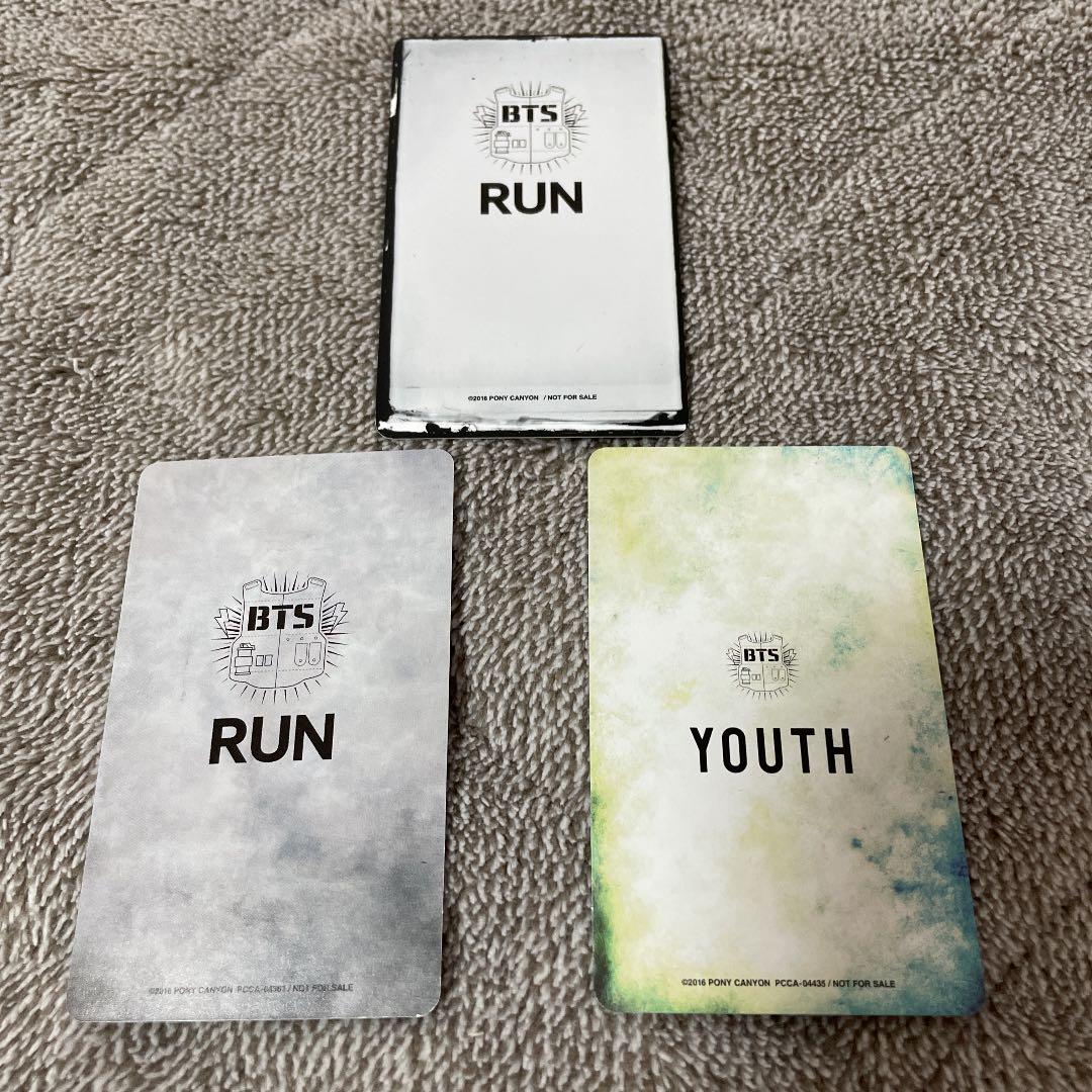 BTS ジン トレカ 会場限定等 RUN YOUTH