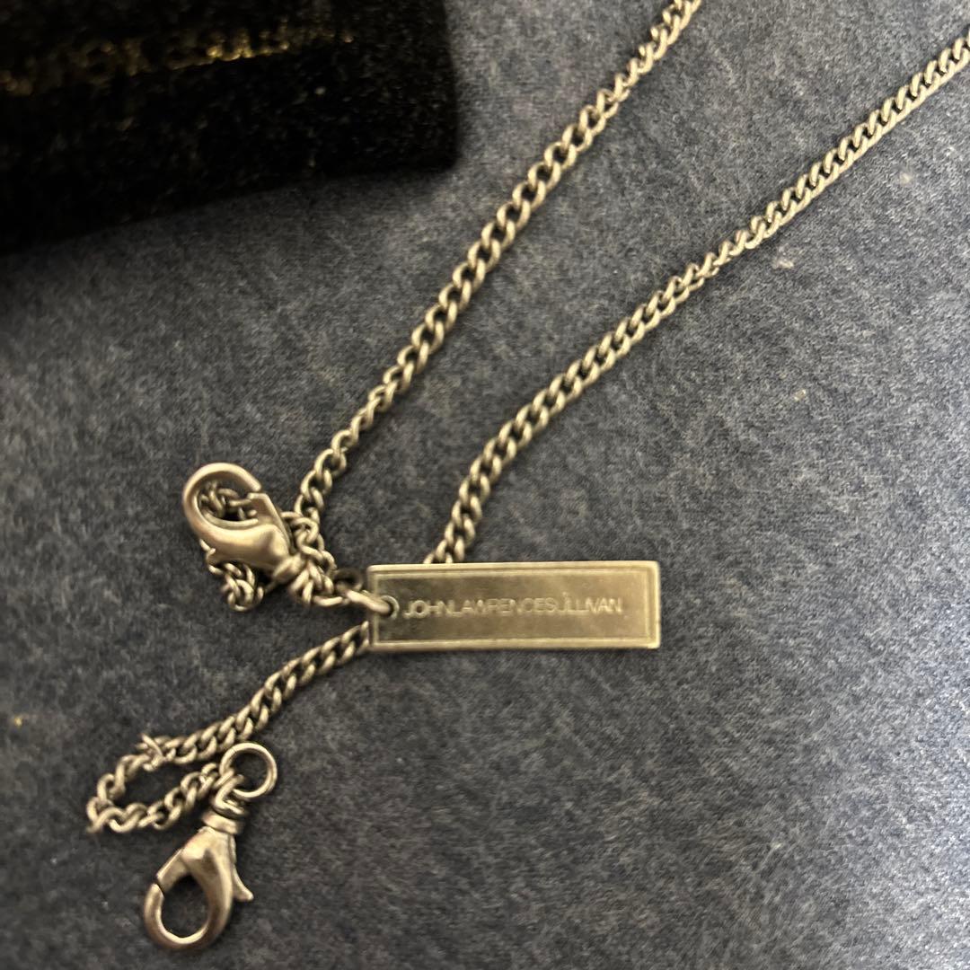 JOHN LAWRENCE SULLIVAN シルバーチェーンネックレス