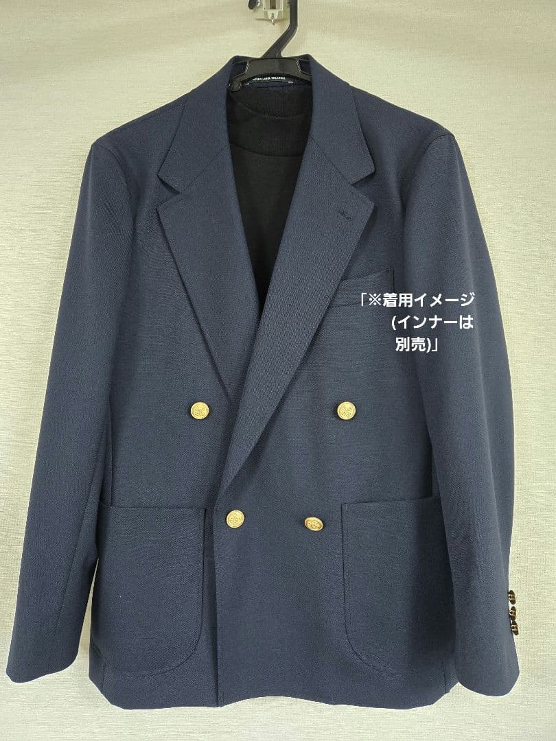 【極美品】春夏素材！グリーンレーベルTWトロピカル ダブルブレスト ブレザー S