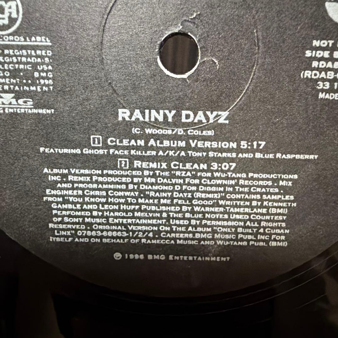 Chef Raekwon Rainy Dayz レコード