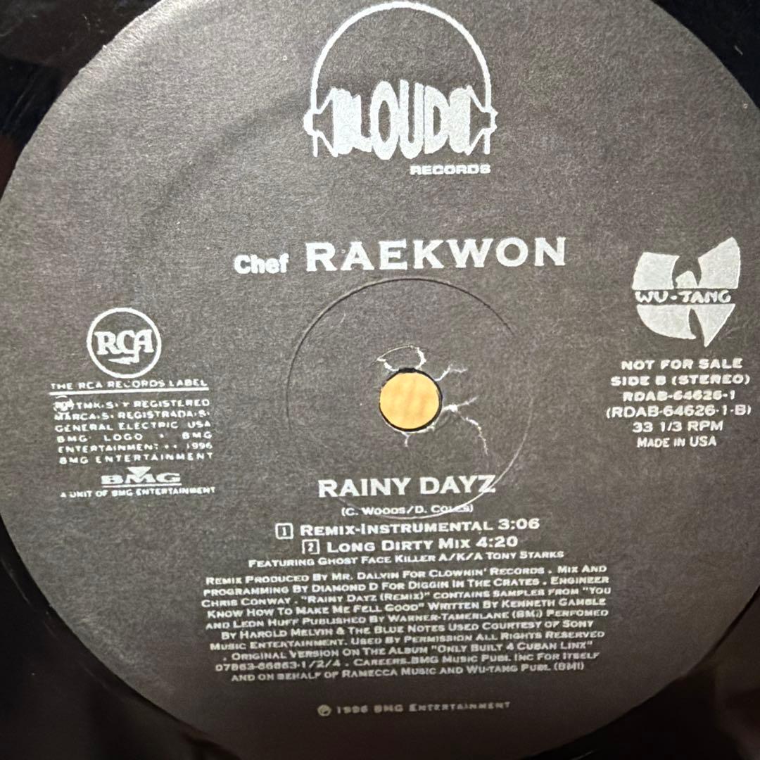 Chef Raekwon Rainy Dayz レコード