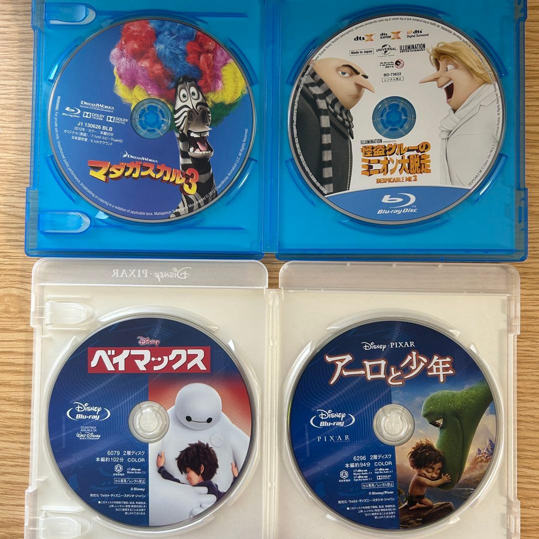 ディズニーなど　まとめ売り　DVDとブルーレイ