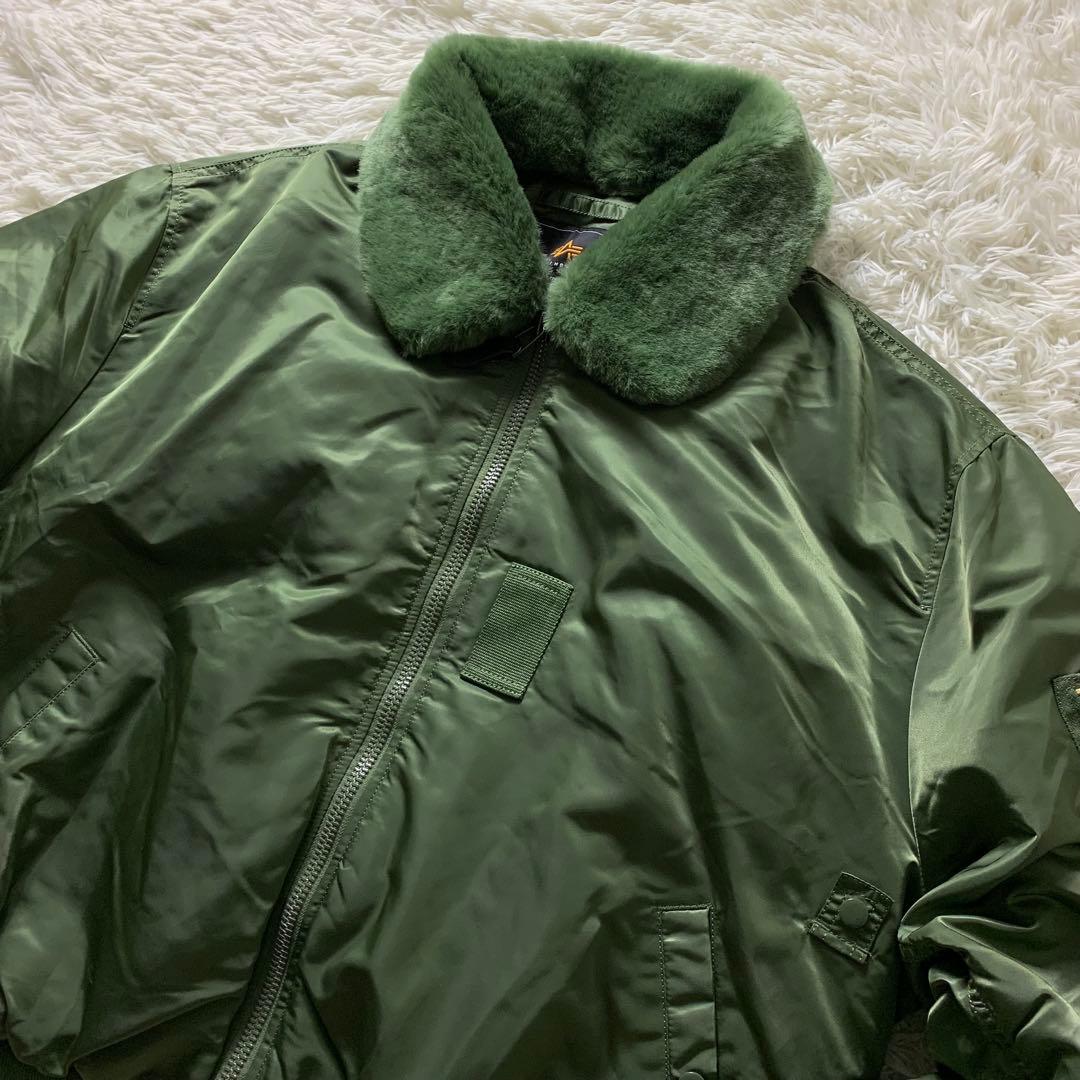 の*み様 美品■ALPHA INDUSTRIES フライトジャケット B-15