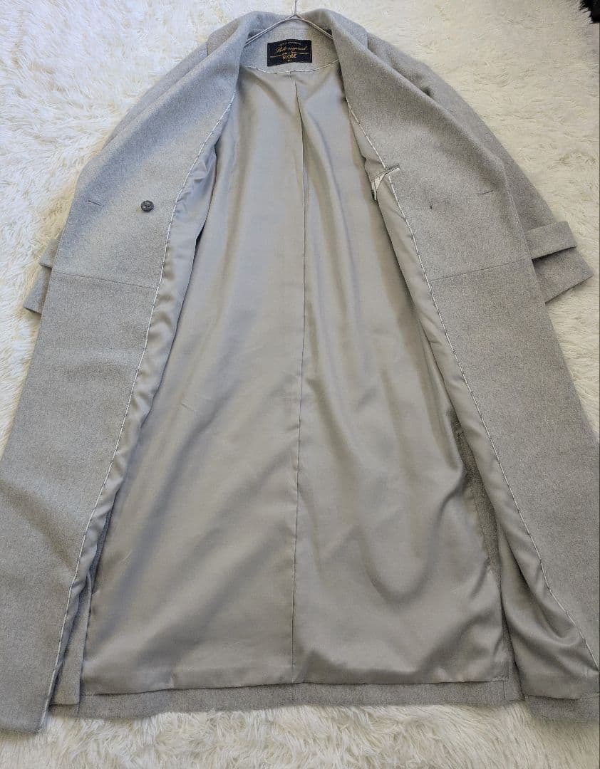 SLOBE IENA SUPER100 カシミヤ ウール コート スローブイエナ