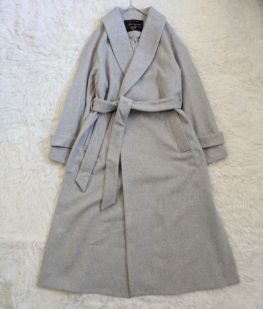 SLOBE IENA SUPER100 カシミヤ ウール コート スローブイエナ
