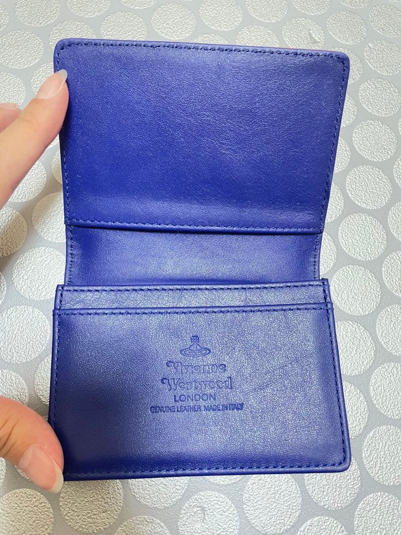 【美品】Vivienne Westwood レザー名刺入れ カードケース