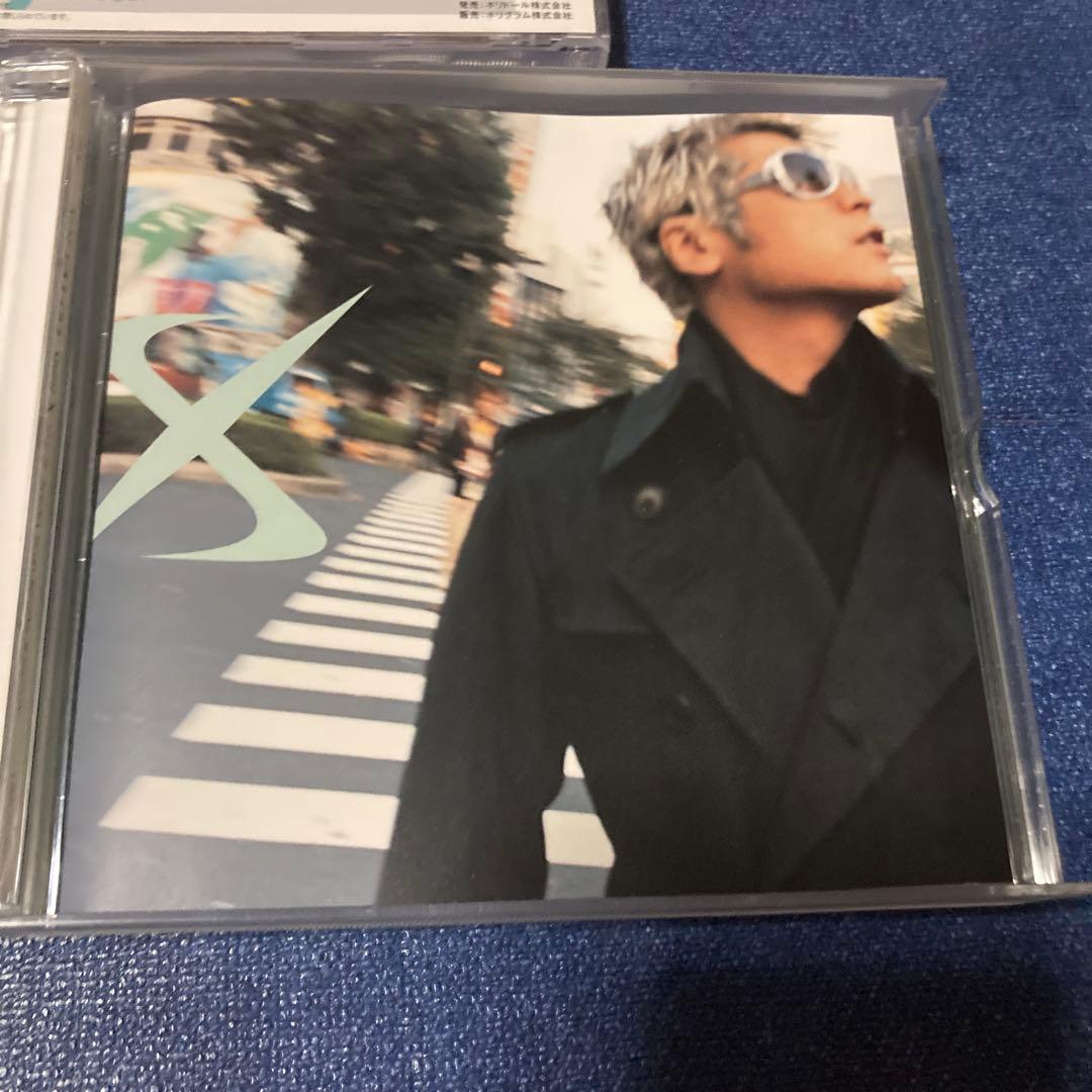 吉川晃司 .プロモ盤　.Spirit X 初回限定盤／パラシュートが落ちた夏