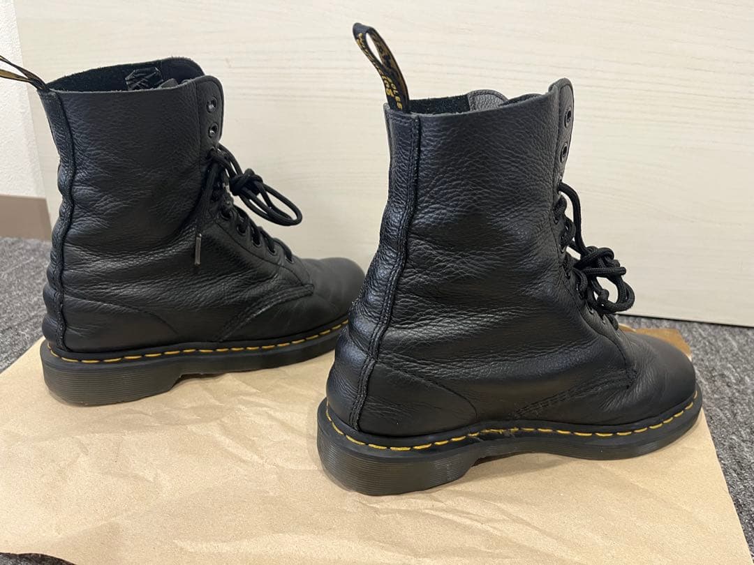 DR. MARTENS Virginia ミッドカーフブーツ 38 ブラック