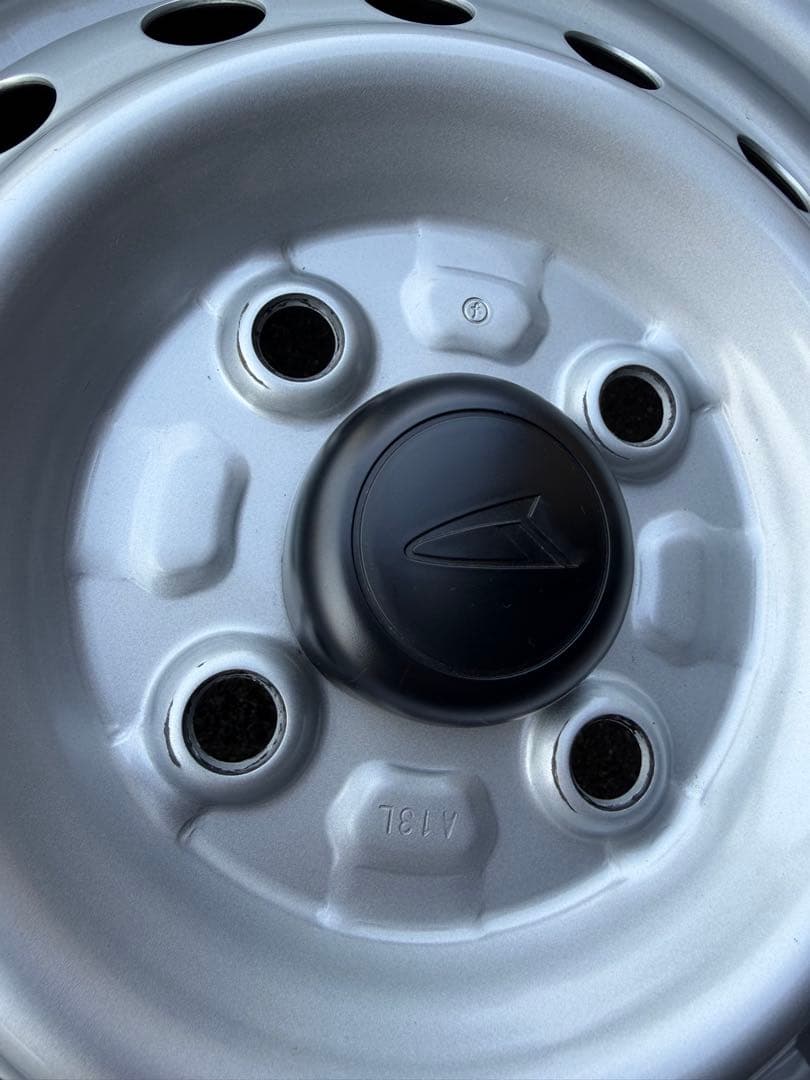 送料込 ダイハツ純正12インチホイール 新車外し