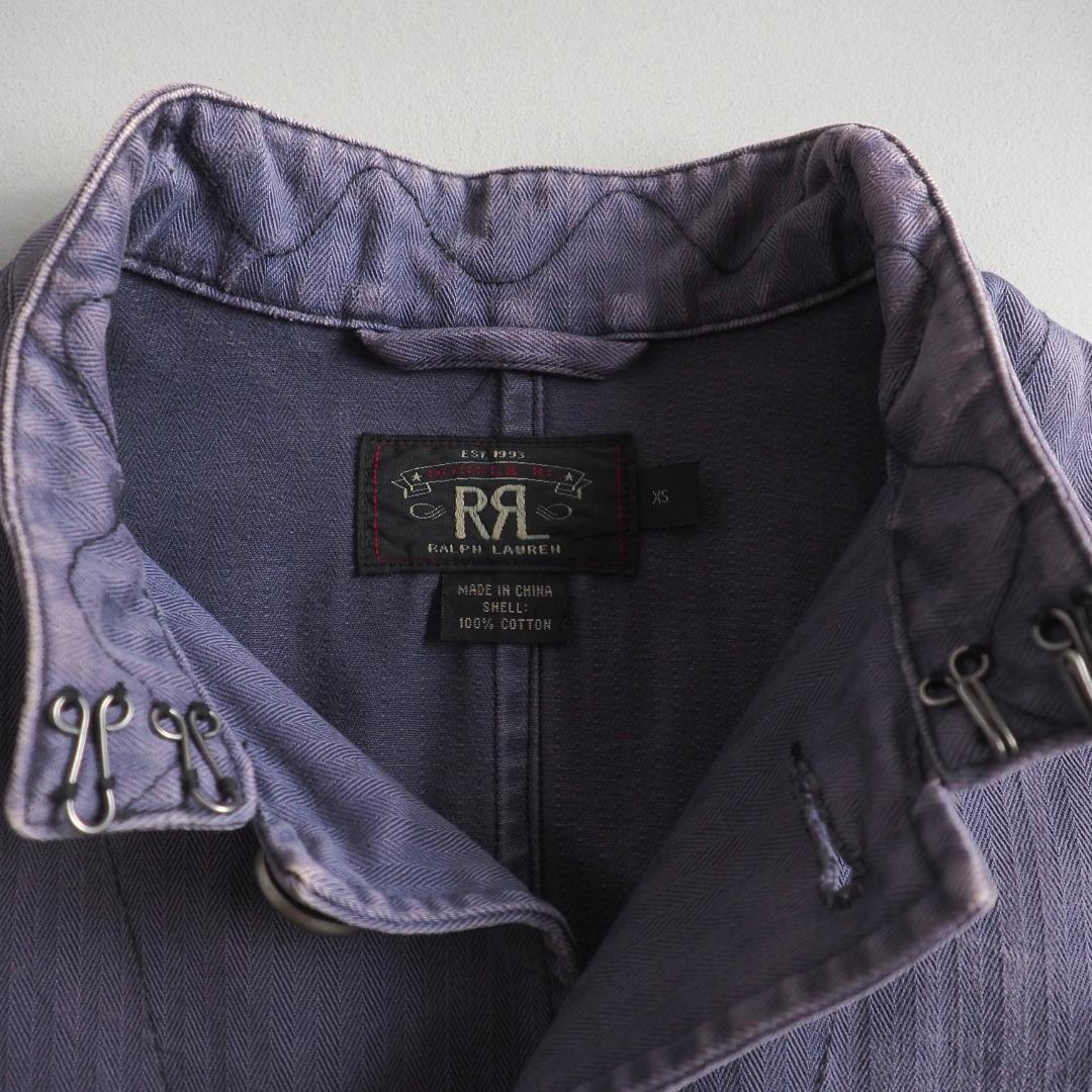 RRL　ダブルアールエル　カバーオール　パープル　古着