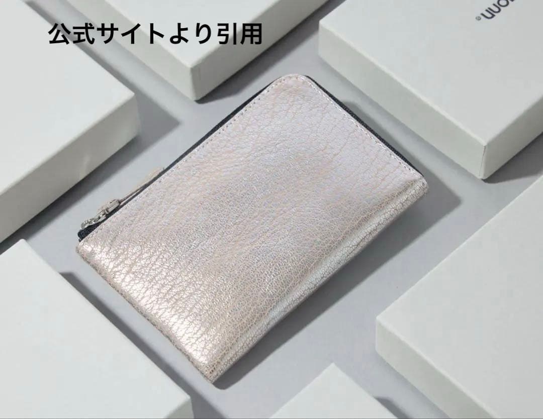 【新品】VIA DOAN ヴィアドアン　ZILDA (ジルダ) シルバー　短財布