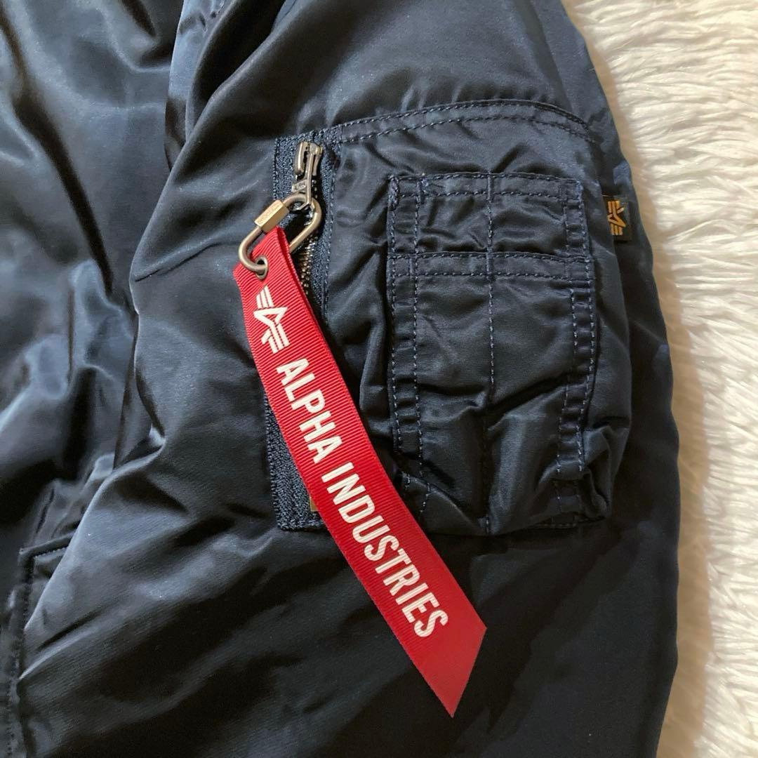 【希少2XL／良品】アルファインダストリーズ ネイビー　リラックスフィット