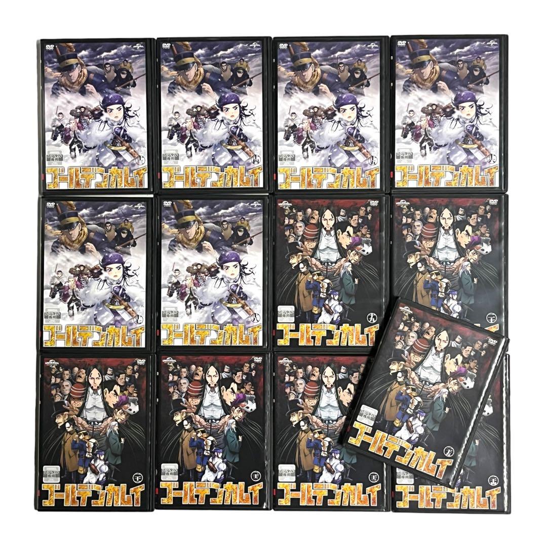 DVD アニメ 「 ゴールデンカムイ 」 1期〜4期 全25巻 実写映画公開‼︎