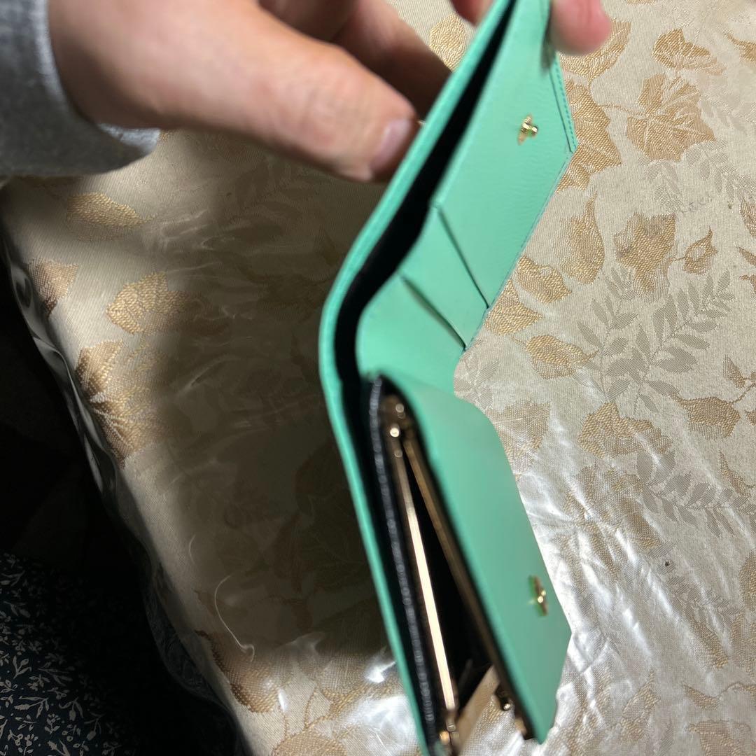 お値下げ！　皇室財布　パステルグリーン新品
