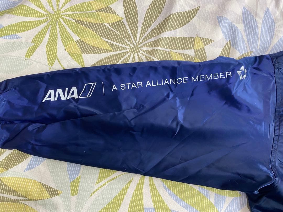 (極美品) ANA 787 フライトジャケット ネイビー