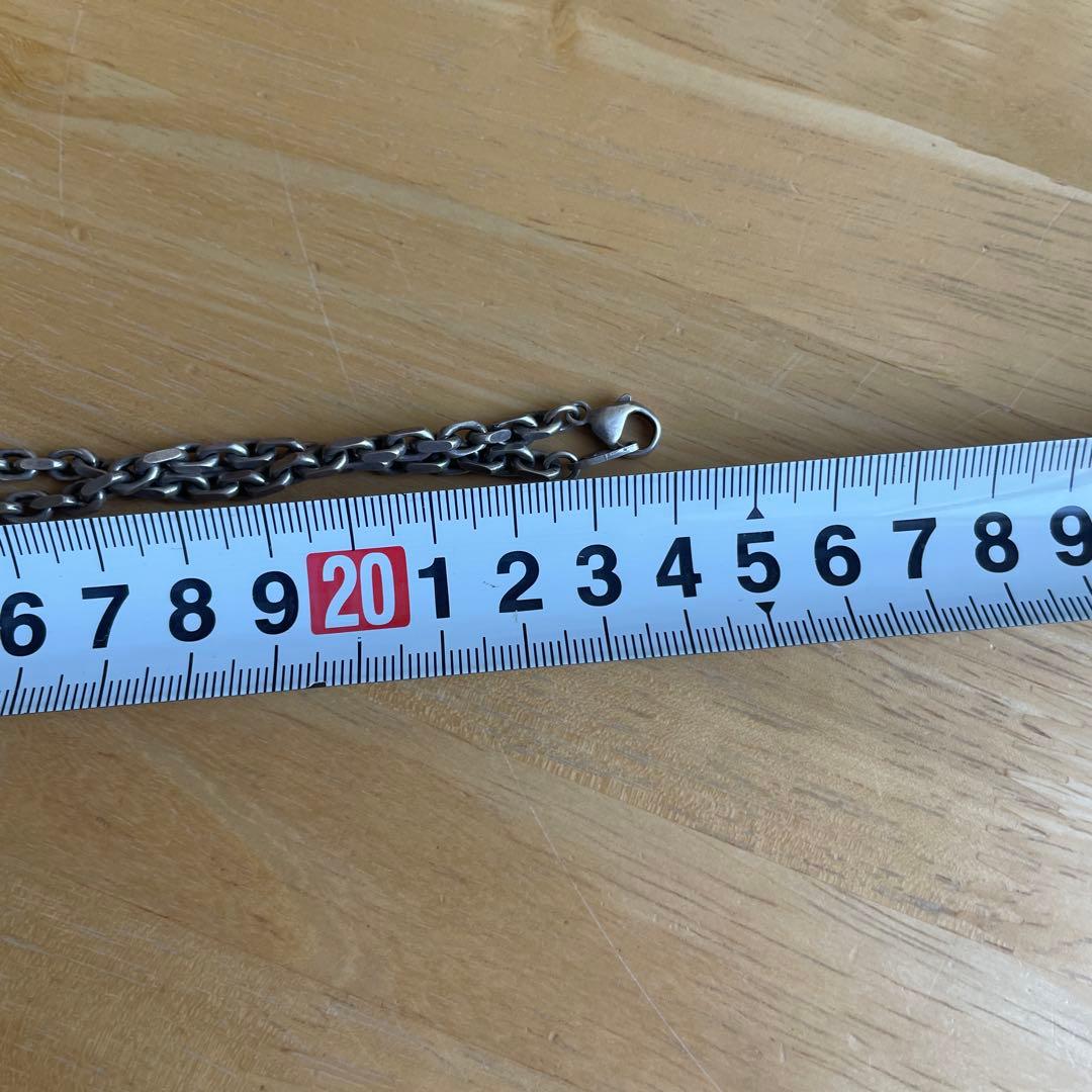 【30】Ｍ,sコレクション　シルバークロスネックレス　　ヴィンテージ