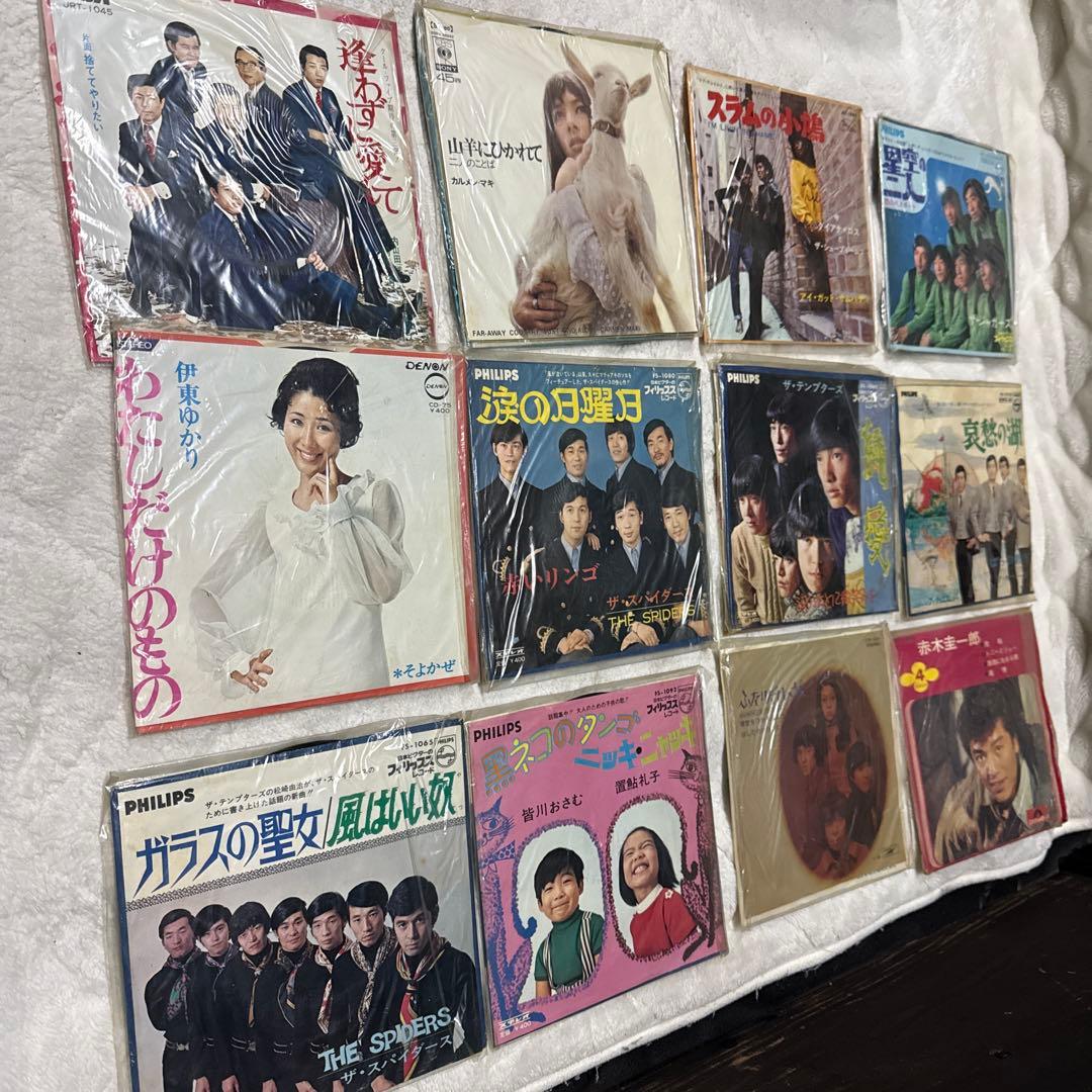 レコード55枚まとめ売り ケース付き シングルレコード