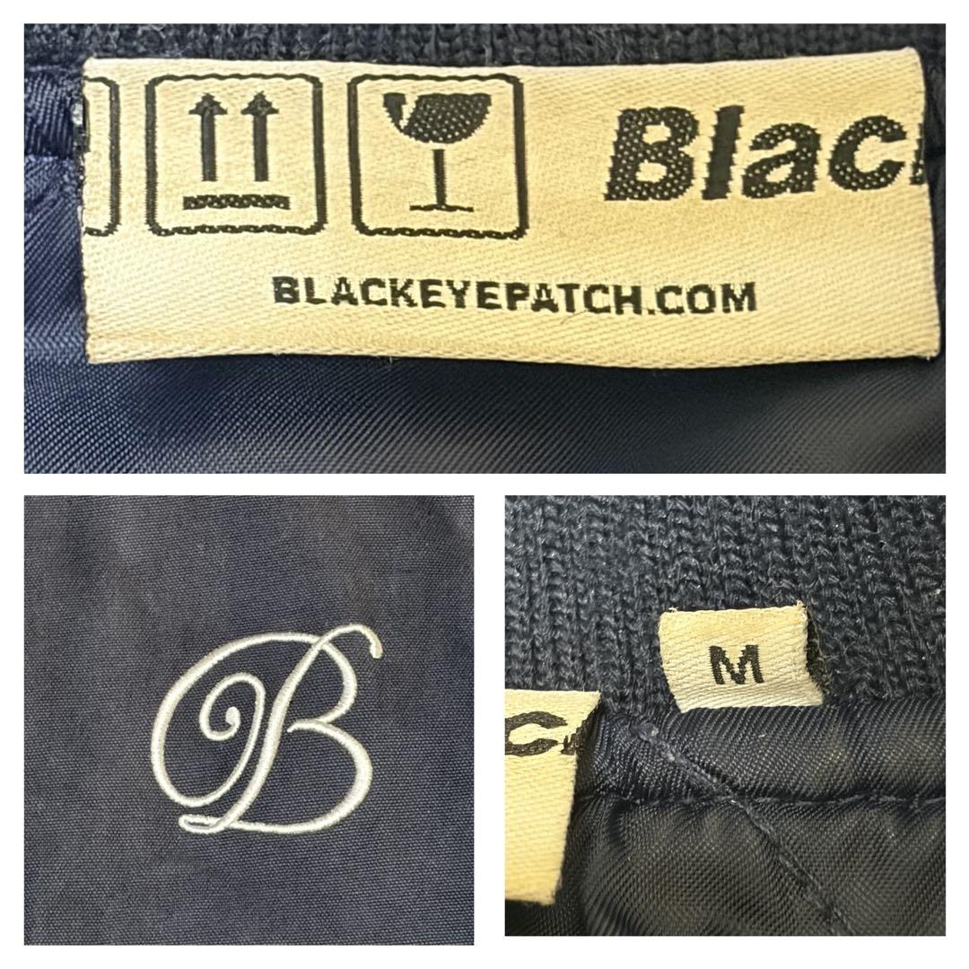 れ*ん様 【希少】Black Eye Patch Bロゴ ダックベスト ネイビー