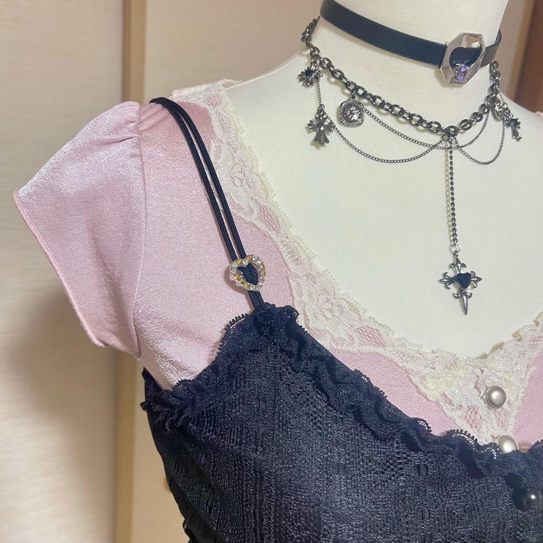 y2k 姬ギャル グランジ coquette 2点セット売り ガーリー 甘ロリ