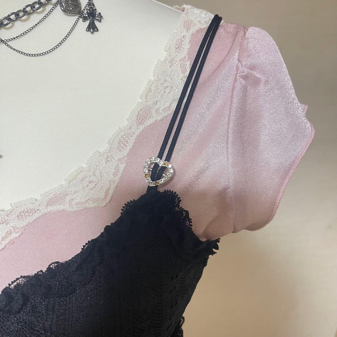 y2k 姬ギャル グランジ coquette 2点セット売り ガーリー 甘ロリ