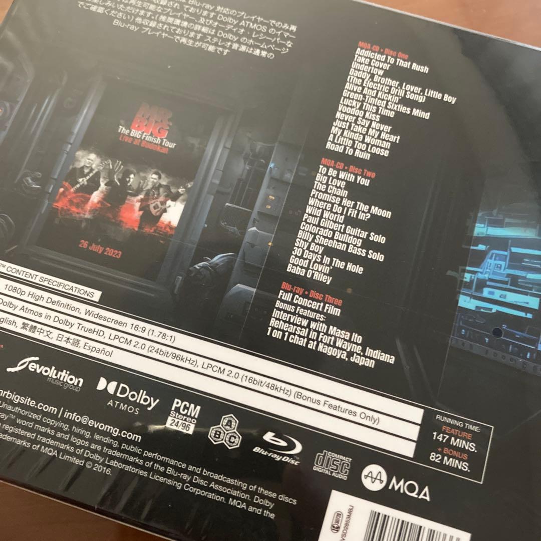 洋楽 MR.BIG / The BIG Finish Live Blu-ray+2CD