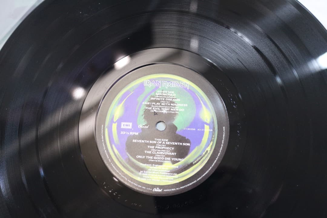 【LP レコード】IRON MAIDEN アイアン・メイデン/第7の予言