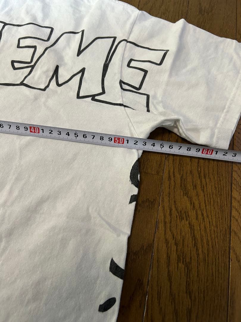 Supreme Smurfs Tee ホワイト Mサイズ