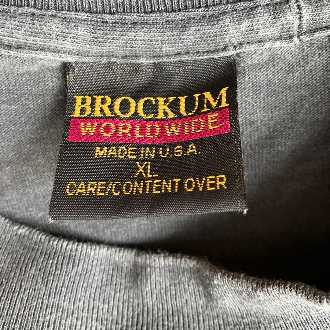 送料無料 BROCKUM USA Tシャツ バンドT ロックT