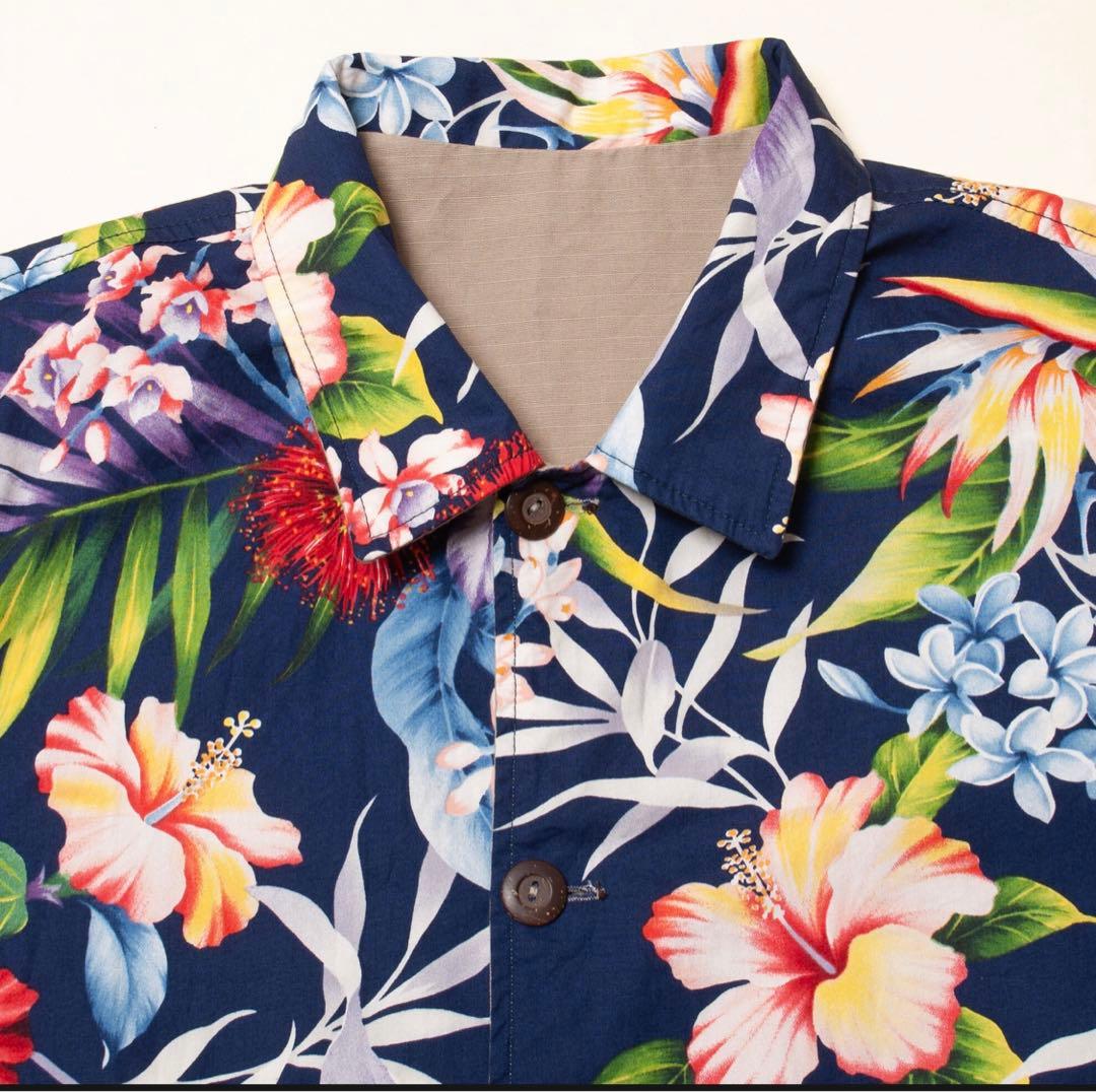 新品 LANI'S ジェネラルストアリバーシブルジャケット ベージュ 花柄