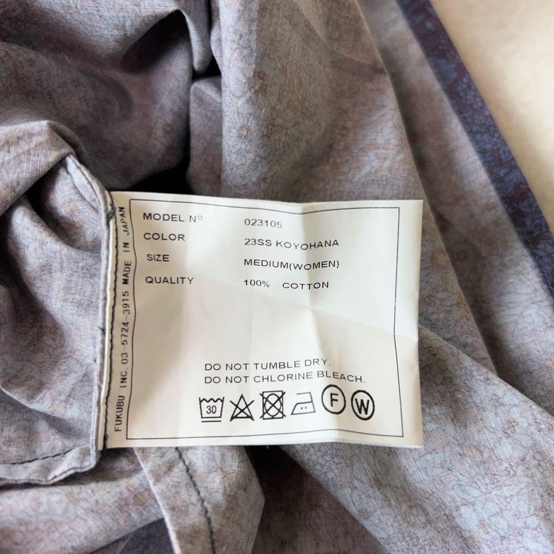 YAECA LDKWEAR HOBONICHI スモックドレス　花柄