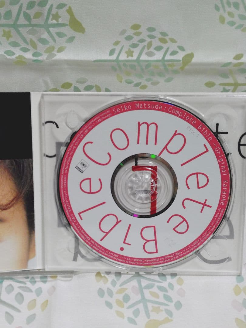 松田聖子コンプリートバイブル限定版CD