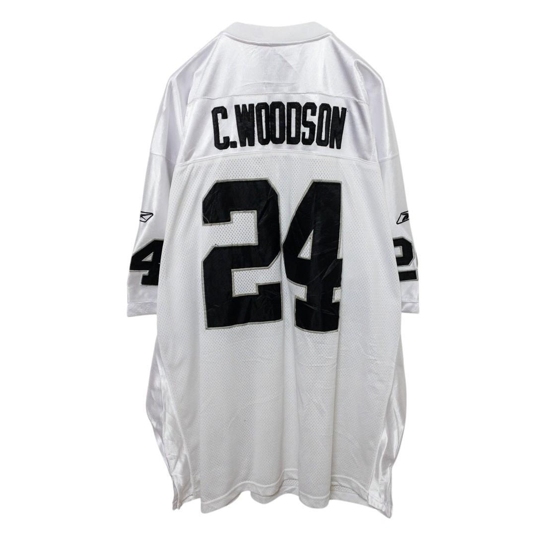 ☆Reebok☆ NFL オークランド・レイダース ゲームシャツ C-4735