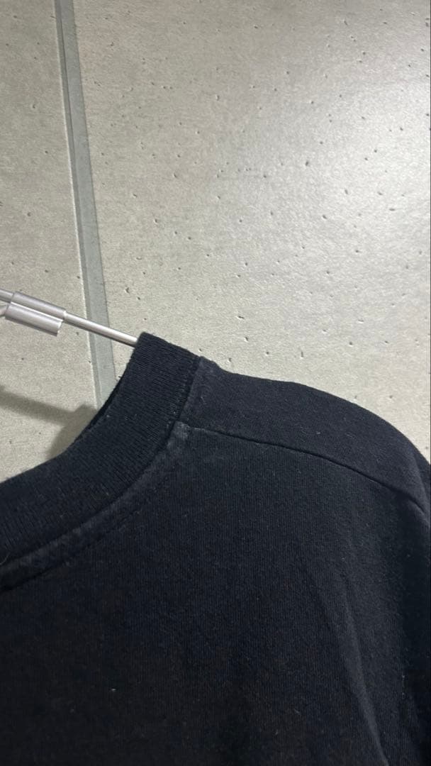 OFF-WHITE　ブラック ストライプ Tシャツ TMマーク　Sサイズ