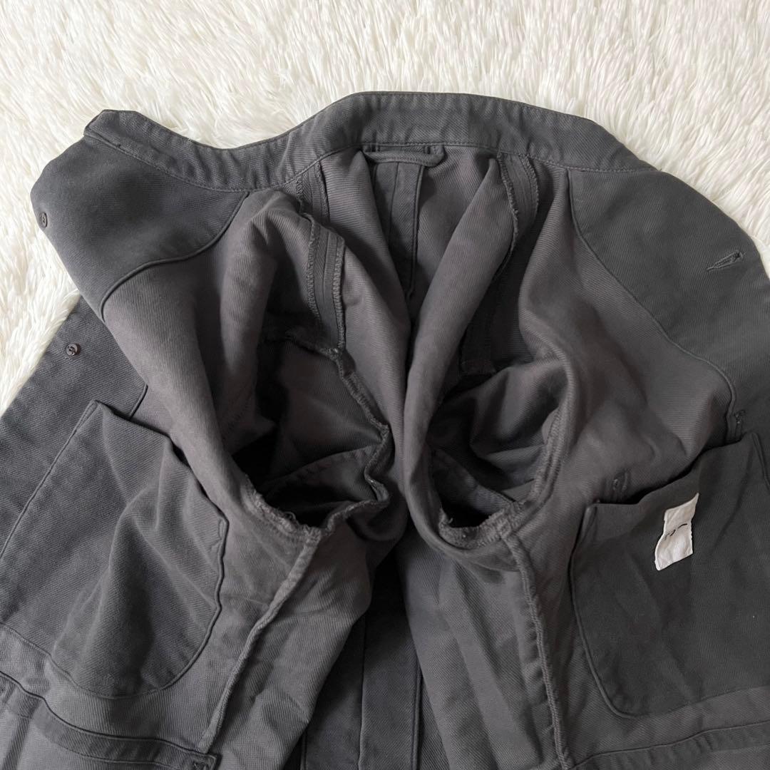 45R モール908ALL カバーオール ジャケット 4 チャコールグレー