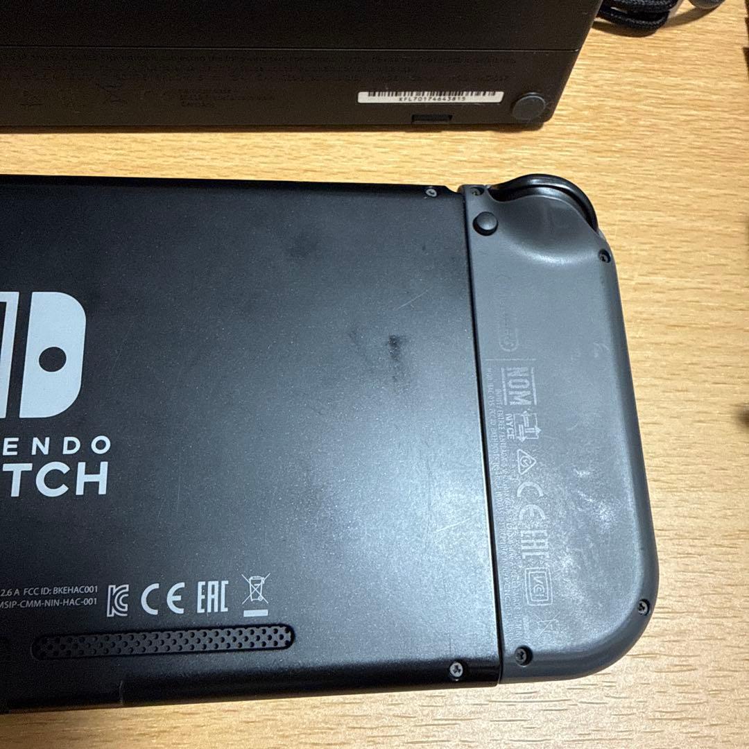 【美品•付属品完備】Nintendo Switch グレー 本体