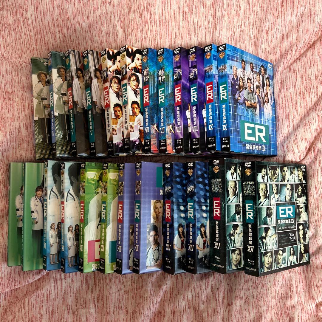 ER 緊急救命室DVD 4〜15巻セット