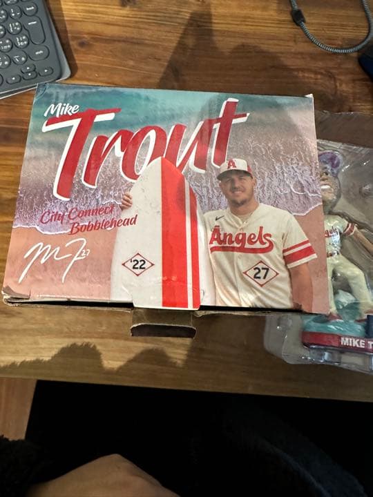MIKE TROUT bobble head マイクトラウト