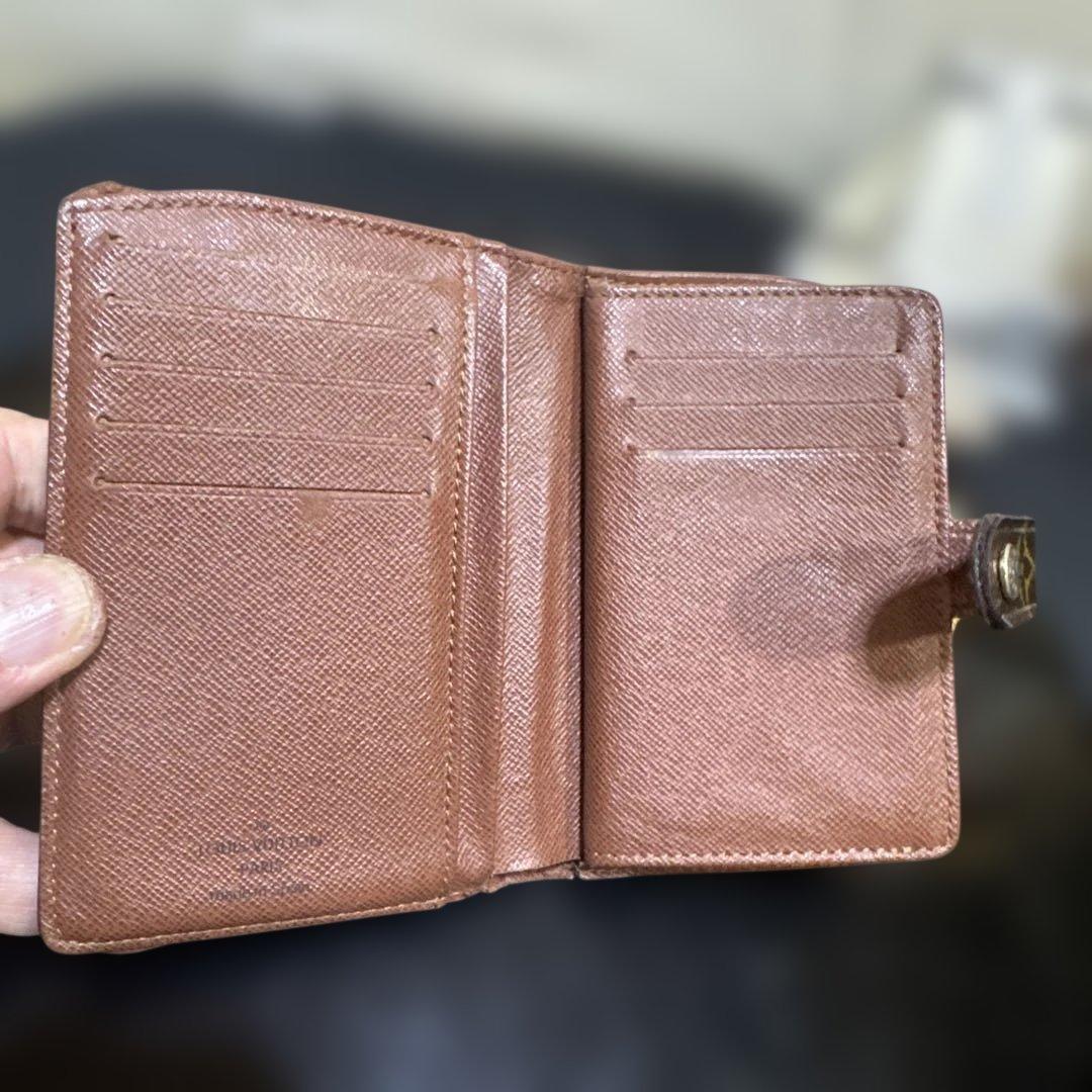 ⑨☆後期型カード8枚/良品♪モノグラム がま口 財布