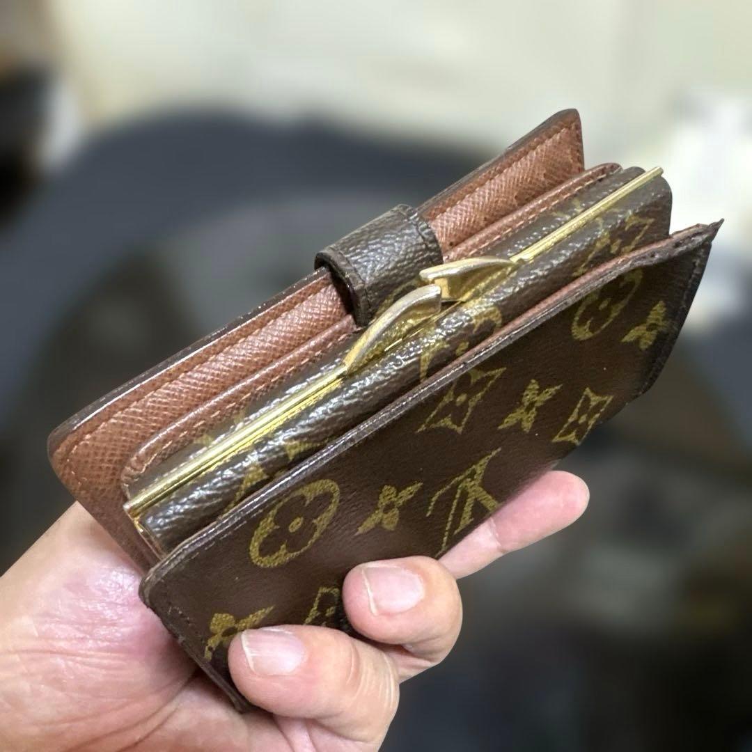 ⑨☆後期型カード8枚/良品♪モノグラム がま口 財布