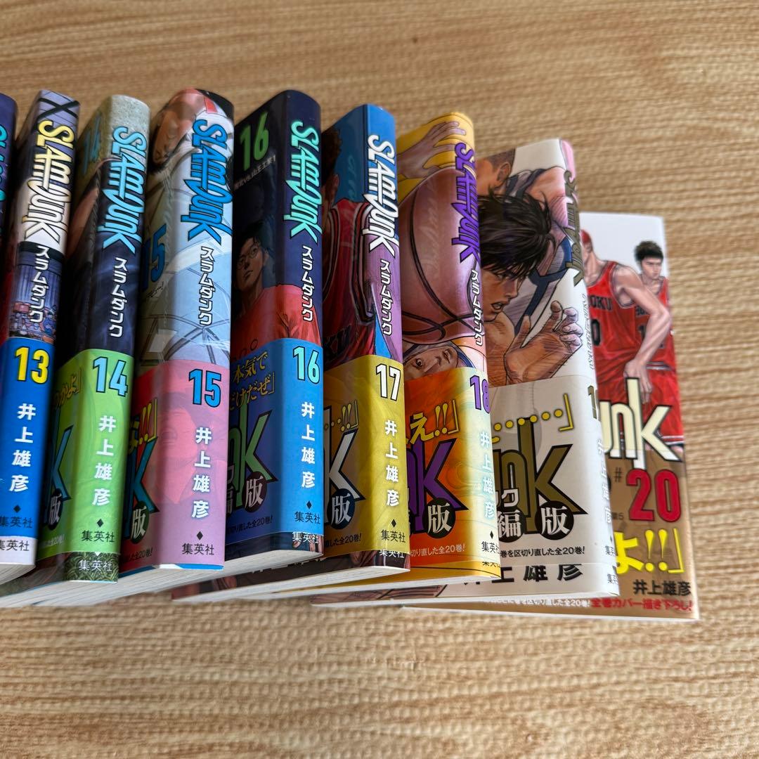 スラムダンク　新装再編版 SLAM DUNK 全20巻セット