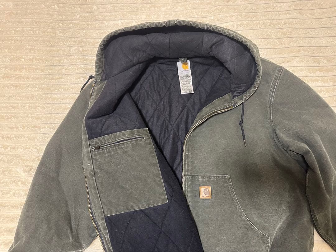 Carhartt アクティブジャケット　モスグリーン