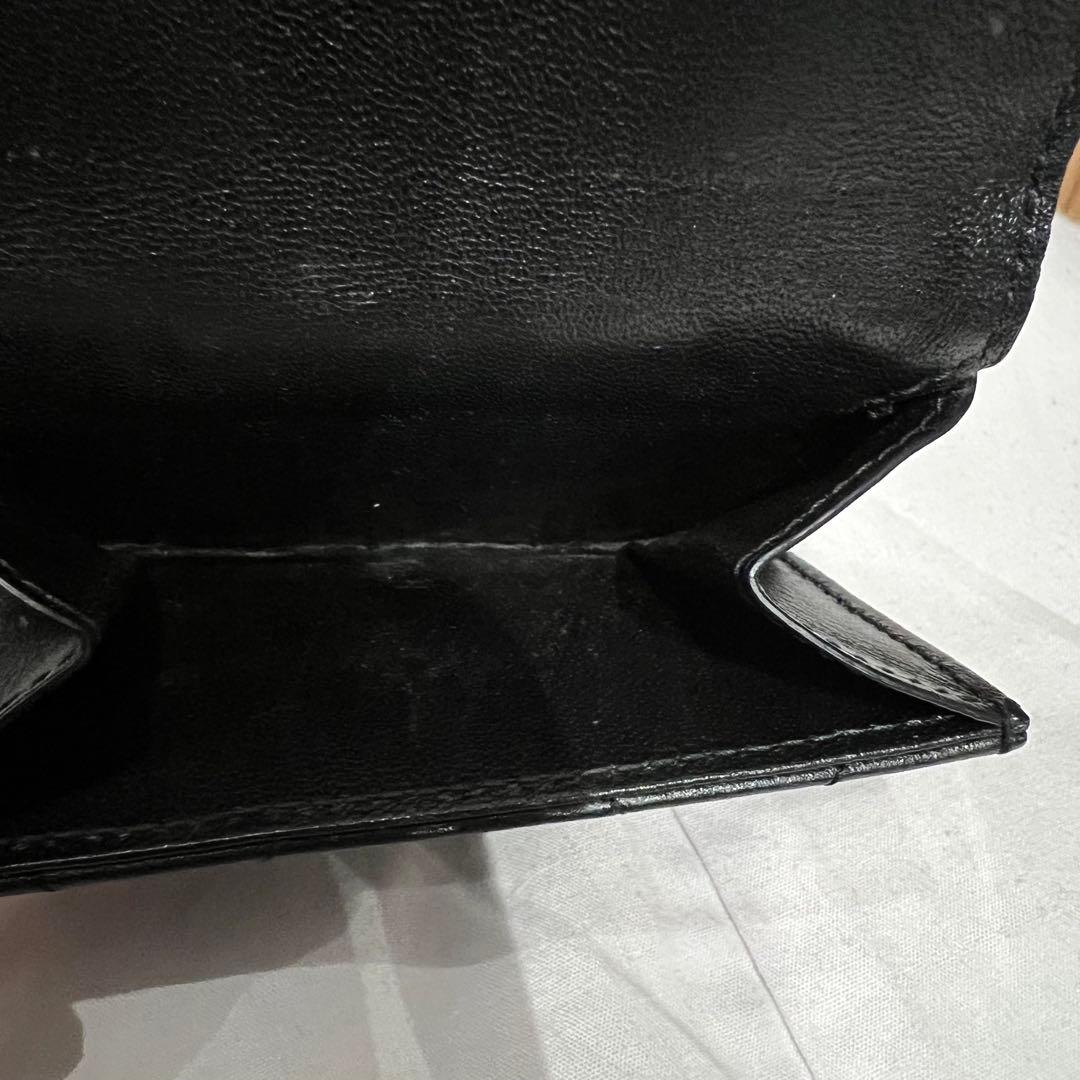 BALENCIAGA B ロゴ レザー ウォレット バレンシアガ 三つ折り 財布