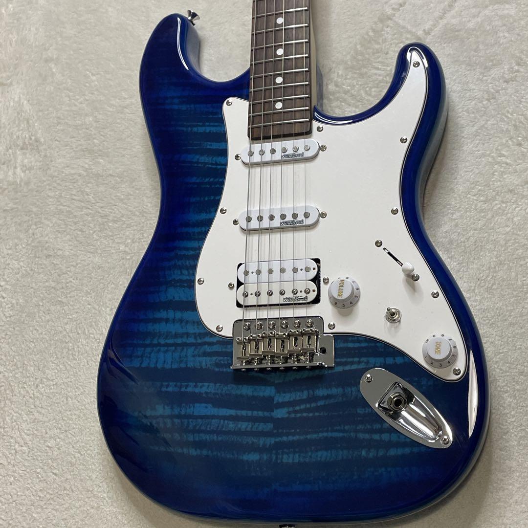 レア　青虎目　BUSKER'S BST-2Hギター　ストラト
