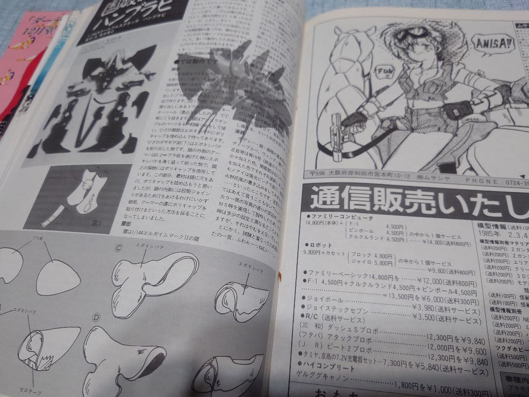 モデルグラフィックス【鳥山明宮崎駿　ガンダムマーク3】 1980年代　5冊セット