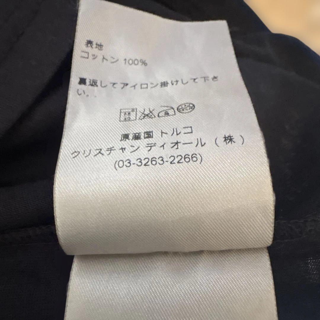 DiorHOMME ディオールオム ブラック 黒 Tシャツ XS